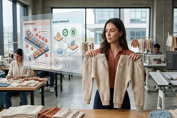 factory communication for clothing brands